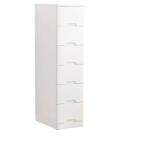 Solid Wood Vertical Natural Storage Filing Cabinet Image - 2
