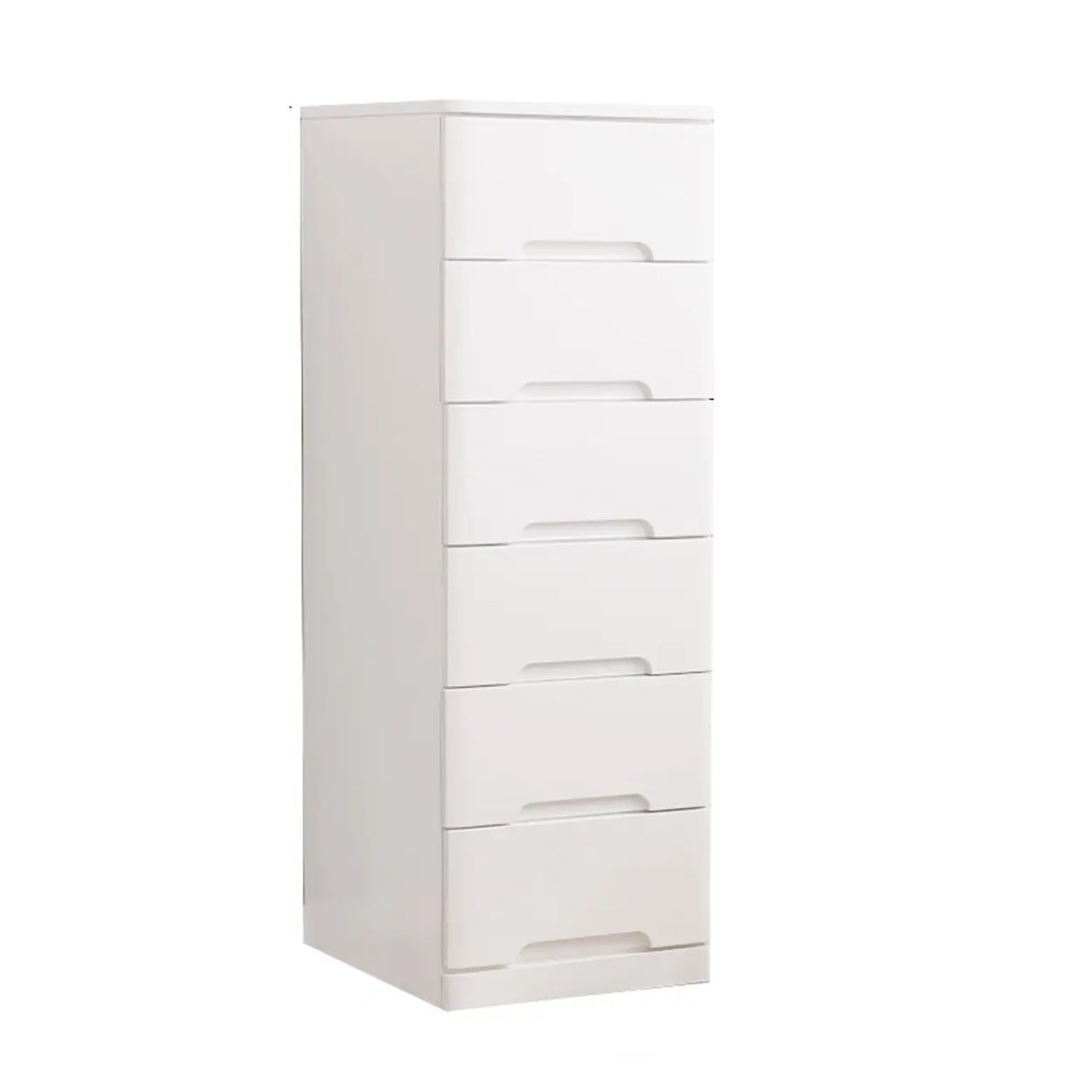 Solid Wood Vertical Natural Storage Filing Cabinet Image - 5