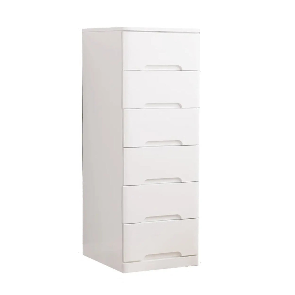 Solid Wood Vertical Natural Storage Filing Cabinet Image - 7