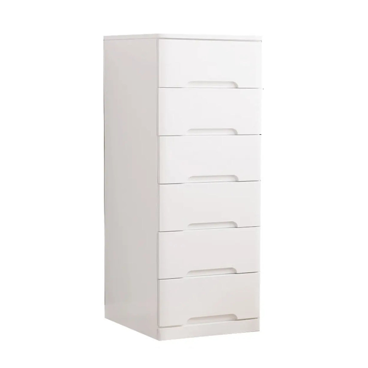 Solid Wood Vertical Natural Storage Filing Cabinet Image - 9
