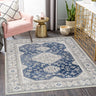 Southwestern Mandala Fabric Multicolor Area Rug Image - 4