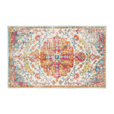 Southwestern Mandala Fabric Multicolor Area Rug Image - 6