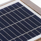 Square Vintage Metal Outdoor Solar Lantern Post Light Image - 10