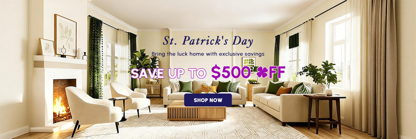 St. Patrick's Day Save Up To $500 OFF