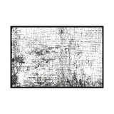 Stain Resistant Abstract Polyester Gray Area Rug Image - 10