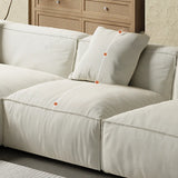 Stain Resistant Cushion Back L-Shape Recliner Sectional Image - 10