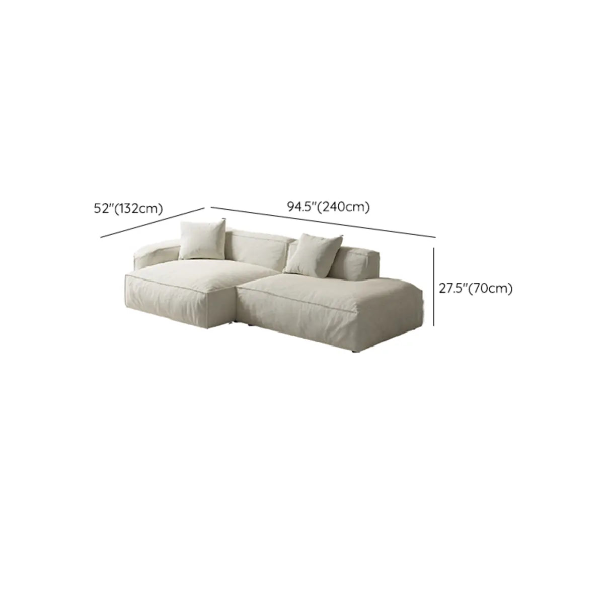 Stain Resistant Cushion Back L-Shape Recliner Sectional Image - 14