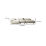 Stain Resistant Cushion Back L-Shape Recliner Sectional Image - 16