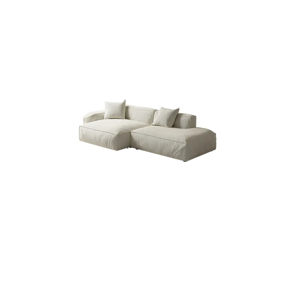 Stain Resistant Cushion Back L-Shape Recliner Sectional Image - 3