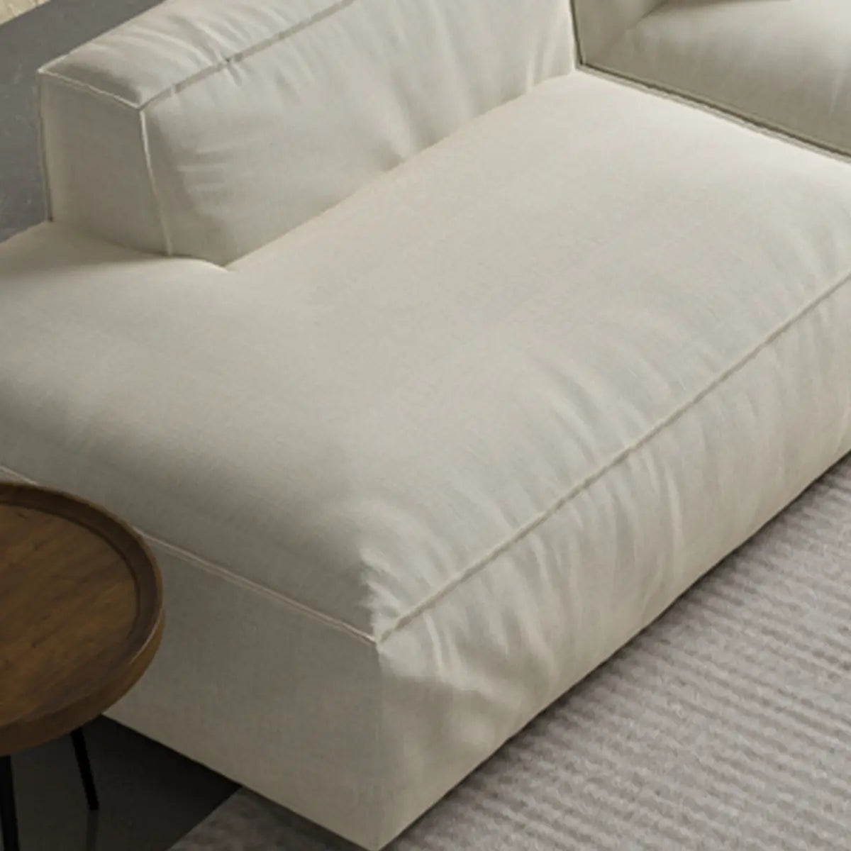 Stain Resistant Cushion Back L-Shape Recliner Sectional Image - 6