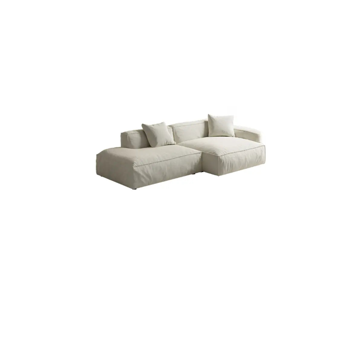 Stain Resistant Cushion Back L-Shape Recliner Sectional Image - 7