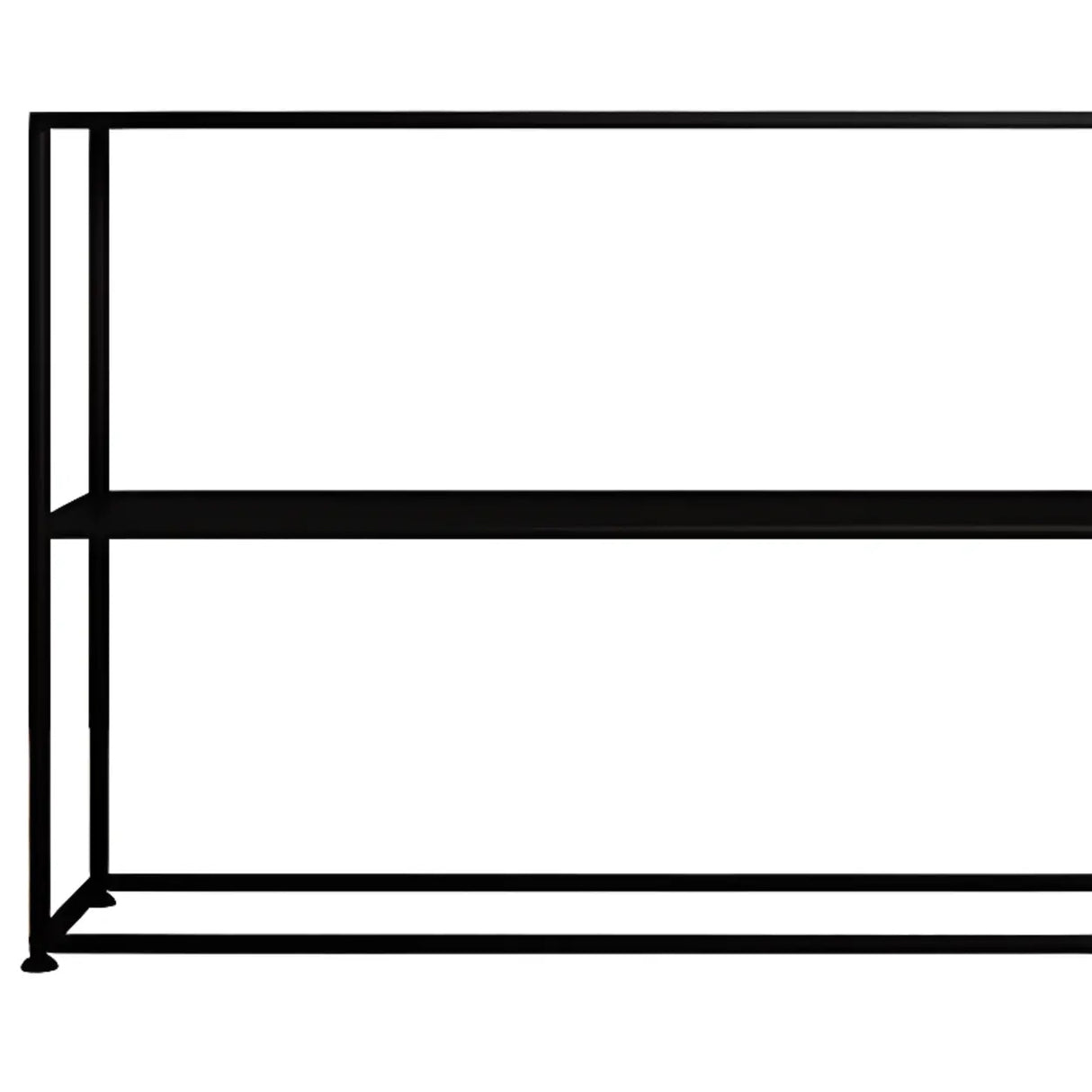 Stain-Resistant Nordic Metal Standard Storage Console Table Image - 10