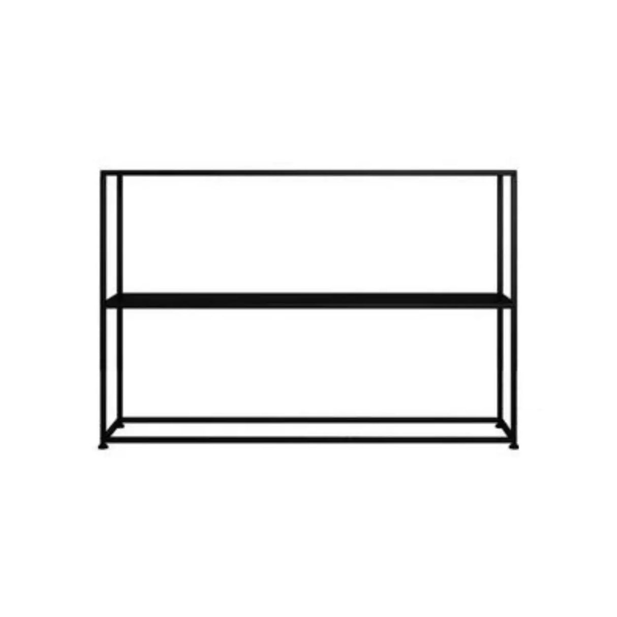 Stain-Resistant Nordic Metal Standard Storage Console Table Image - 2