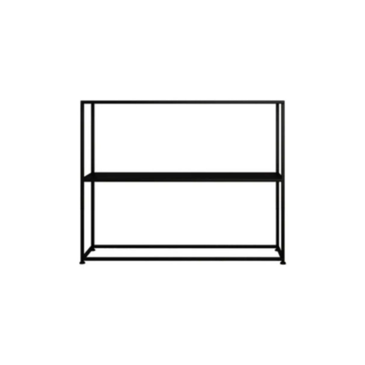 Stain-Resistant Nordic Metal Standard Storage Console Table Image - 5
