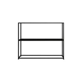 Stain-Resistant Nordic Metal Standard Storage Console Table Image - 5