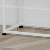 Stain-Resistant Nordic Metal Standard Storage Console Table Image - 8
