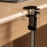 Standard Single Wooden Computer Desk with Drawers Image - 16