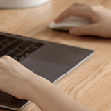 Standard Single Wooden Computer Desk with Drawers Image - 17