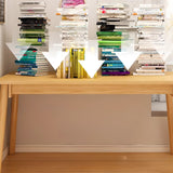 Standard Timber Rectangular Writing Desk Image - 1