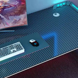 Standard Wooden Computer Desk with Cable Management Image - 6