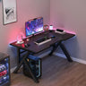 Standard Wooden Gaming Desk with Cable Management Image - 3