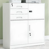 Steel Fire Resistant Storage Vertical Filing Cabinet Image - 11