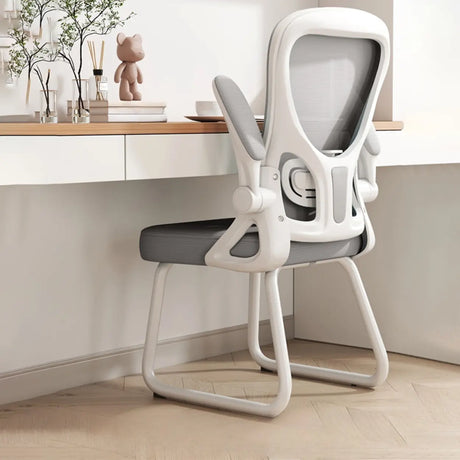 Steel Frame Grey Adjustable Ergonomic Mesh Back Office Chair Image - 1