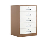 Steel Vertical Lockable Filing Cabinet with Drawers Image - 37