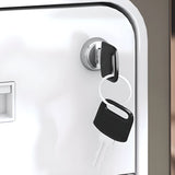 Steel Vertical Lockable Filing Cabinet with Wheels Image - 11