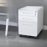 Steel Vertical Mobile Storage Filing Cabinet with Lock Image - 18