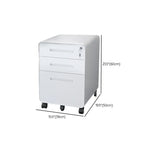 Steel Vertical Mobile Storage Filing Cabinet with Lock Image - 27