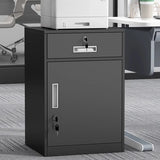 Steel Vertical Small Fireproof Lockable Filing Cabinet Image - 27