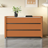Stone Countertop Wood Frame Kids Nightstand with Drawer Image - 11