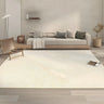 Stripe Rectangle Polyester Beige Living Room Area Rug Image - 13