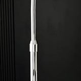 Stylish Adjustable Chrome Dome and Arc Floor Lamp Image - 5