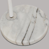 Stylish Adjustable Floral and Modern Arc Floor Lamp Image - 8