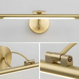 Stylish Brushed Gold Antler Art Vanity Wall Light Image - 22