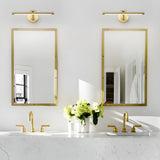 Stylish Brushed Gold Antler Art Vanity Wall Light Image - 26