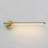 Stylish Brushed Gold Antler Art Vanity Wall Light Image - 3
