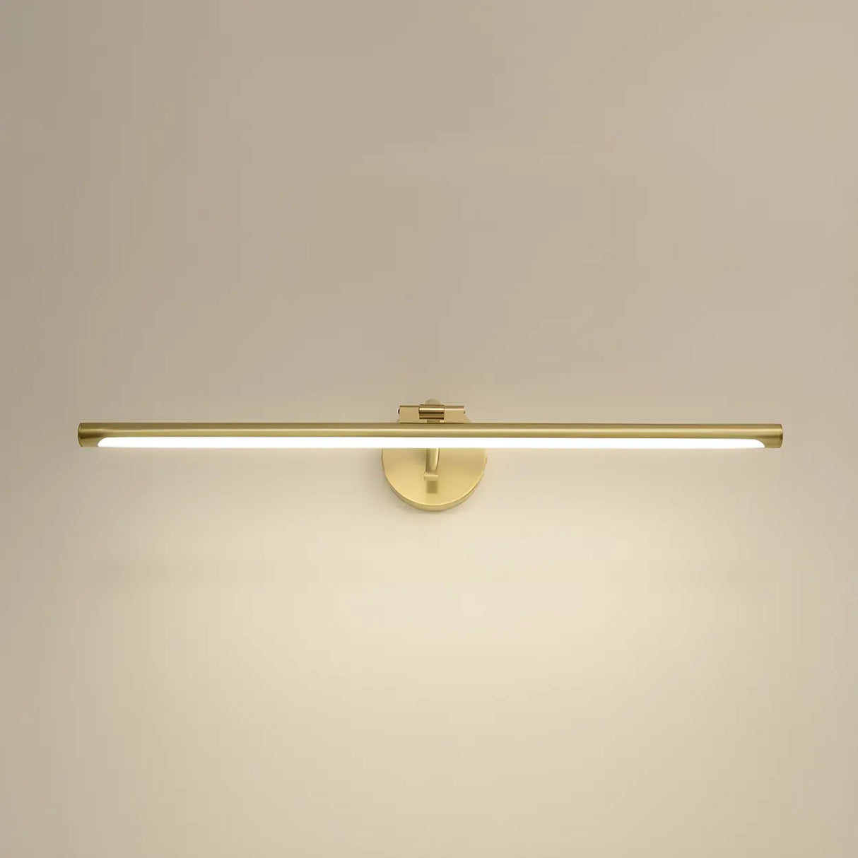 Stylish Brushed Gold Antler Art Vanity Wall Light Image - 5