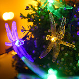 Stylish Dragonfly White LED Cozy String Lights Image - 11