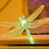 Stylish Dragonfly White LED Cozy String Lights Image - 6
