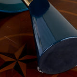 Stylish Fabric Barrel Ceramic Base Modern Table Lamp Image - 7