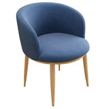 Stylish Faux Leather Home Green Compact Seat Task Chair Image - 41