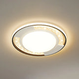 Stylish Flower Dimmable LED Flush Mount Ceiling Light Image - 11