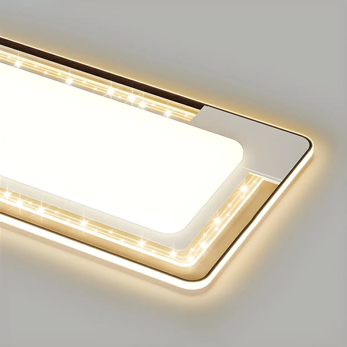 Stylish Flower Dimmable LED Flush Mount Ceiling Light Image - 15
