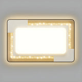 Stylish Flower Dimmable LED Flush Mount Ceiling Light Image - 16