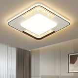 Stylish Flower Dimmable LED Flush Mount Ceiling Light Image - 18
