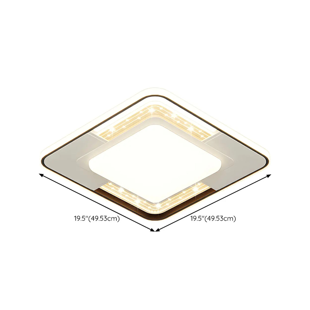 Stylish Flower Dimmable LED Flush Mount Ceiling Light Image - 22