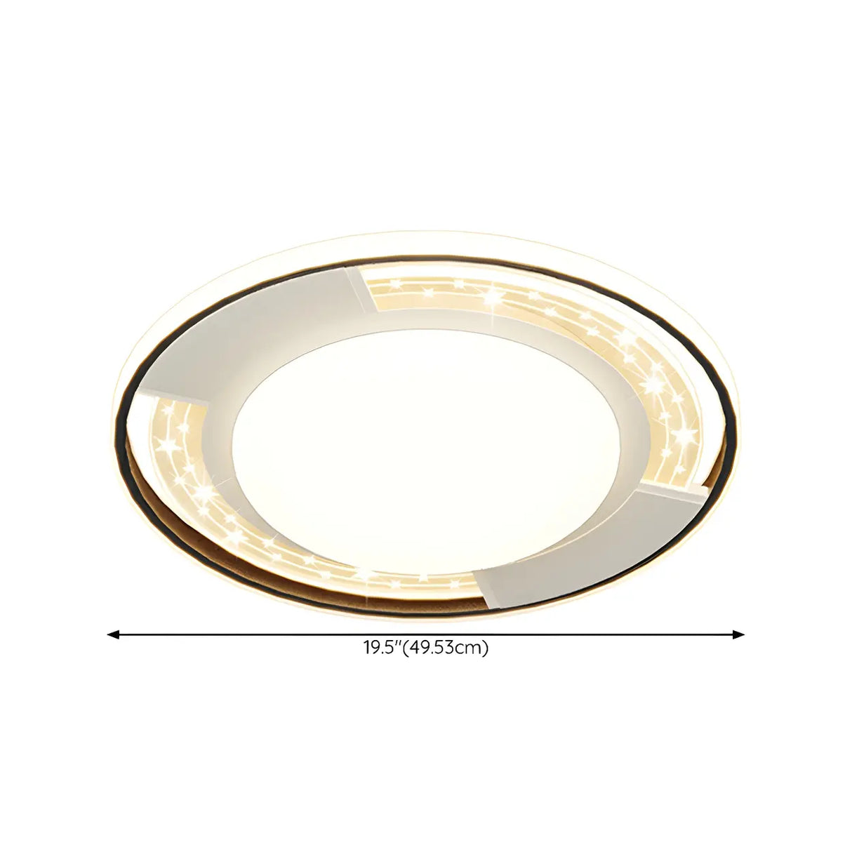 Stylish Flower Dimmable LED Flush Mount Ceiling Light Image - 23